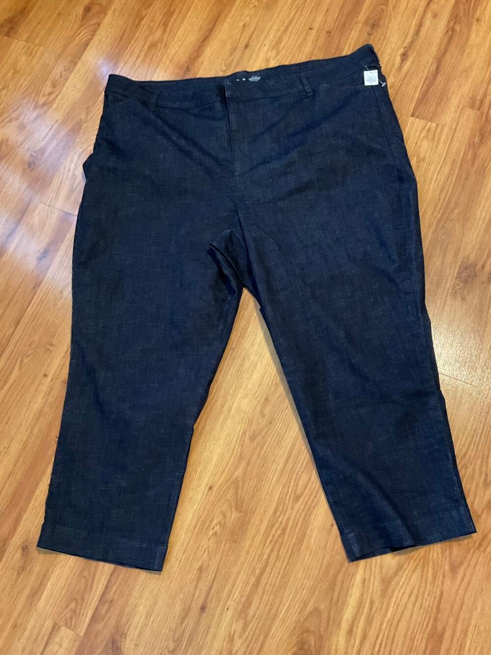 Women’s Old Navy Pixie High Rise Straight Indigo Trouser Jeans Size 26 NWT